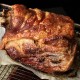 crackling on roast pork shoulder