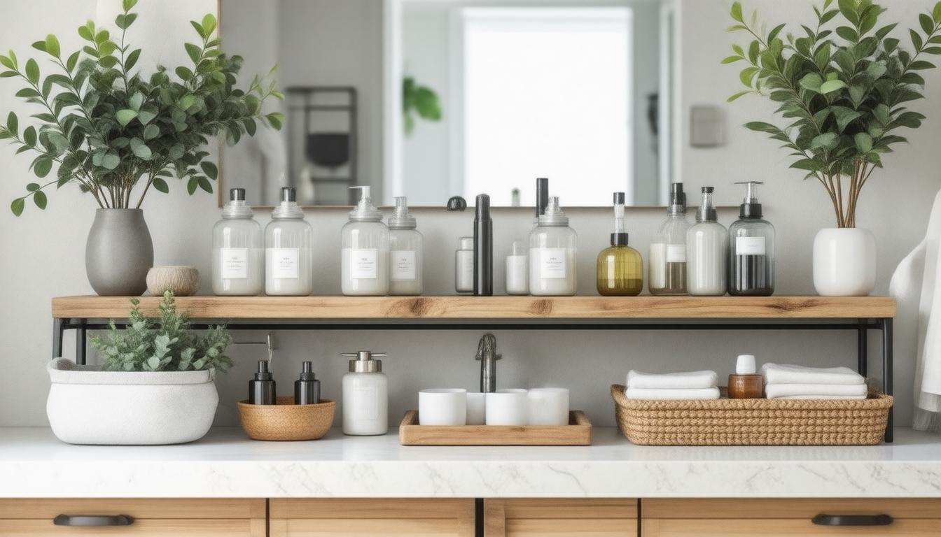 14 Bathroom Counter Organization Ideas