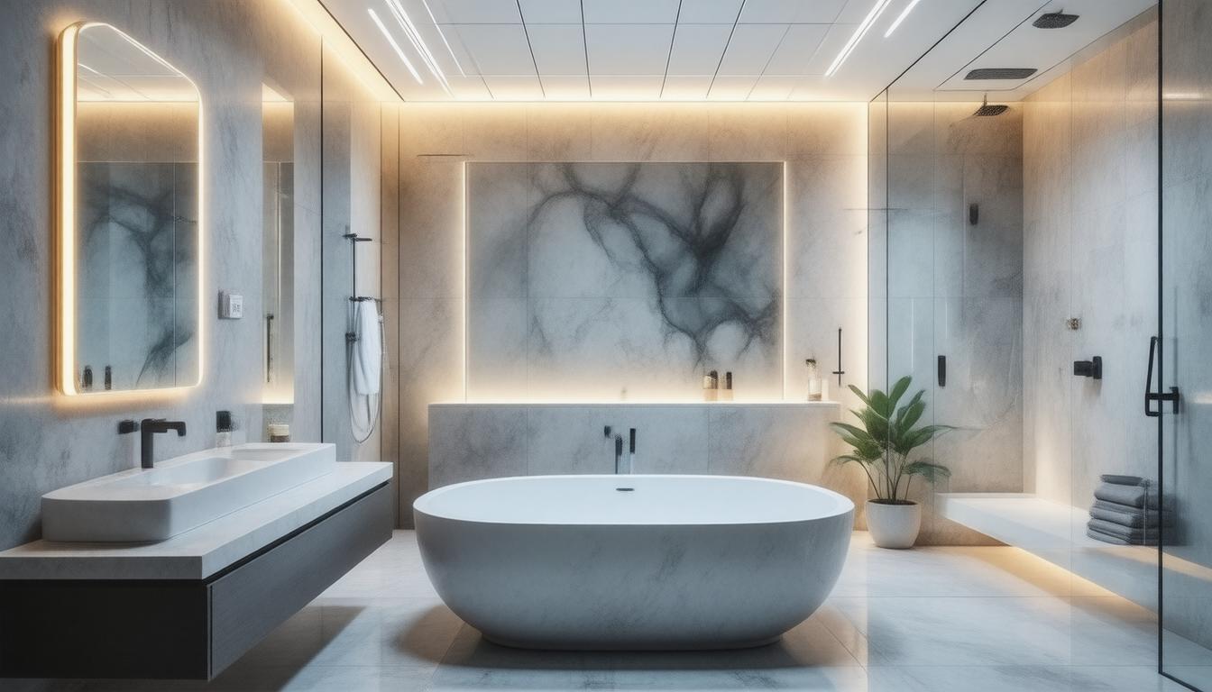 18 Smart Bathroom Ideas for a High-Tech Home