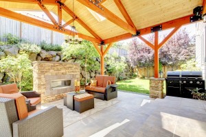 Outdoor living kitchen and patio design and build