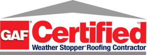GAF certified weather stopper roofing contractor