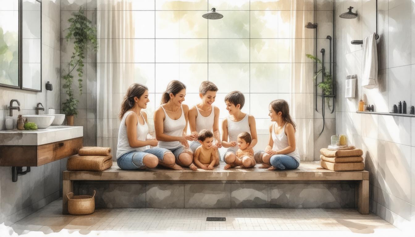 Multi-Generational Dwellings: 4 Benefits of a Shower Bench